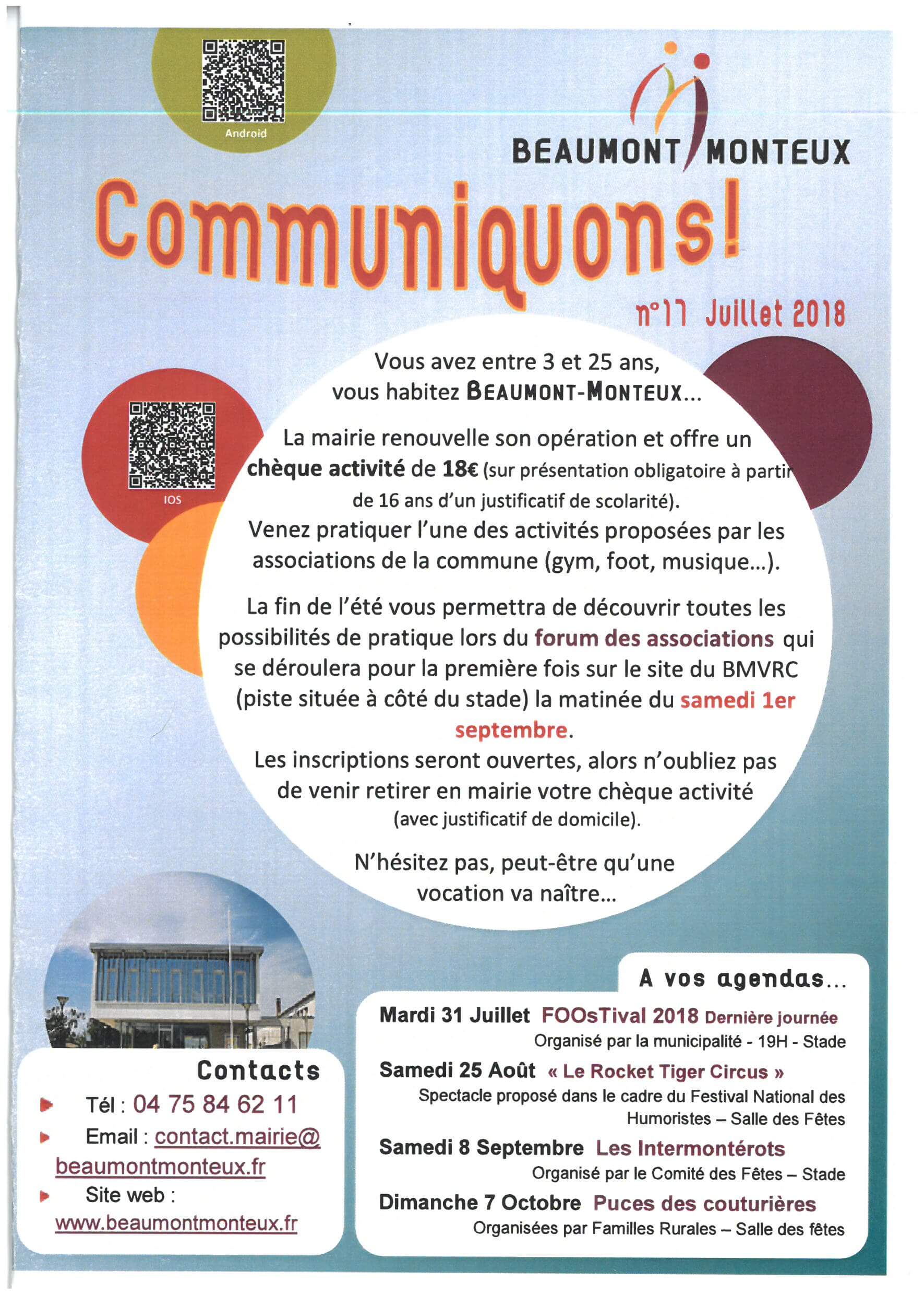Couverture Beaumont Mag : Communiquons N°17