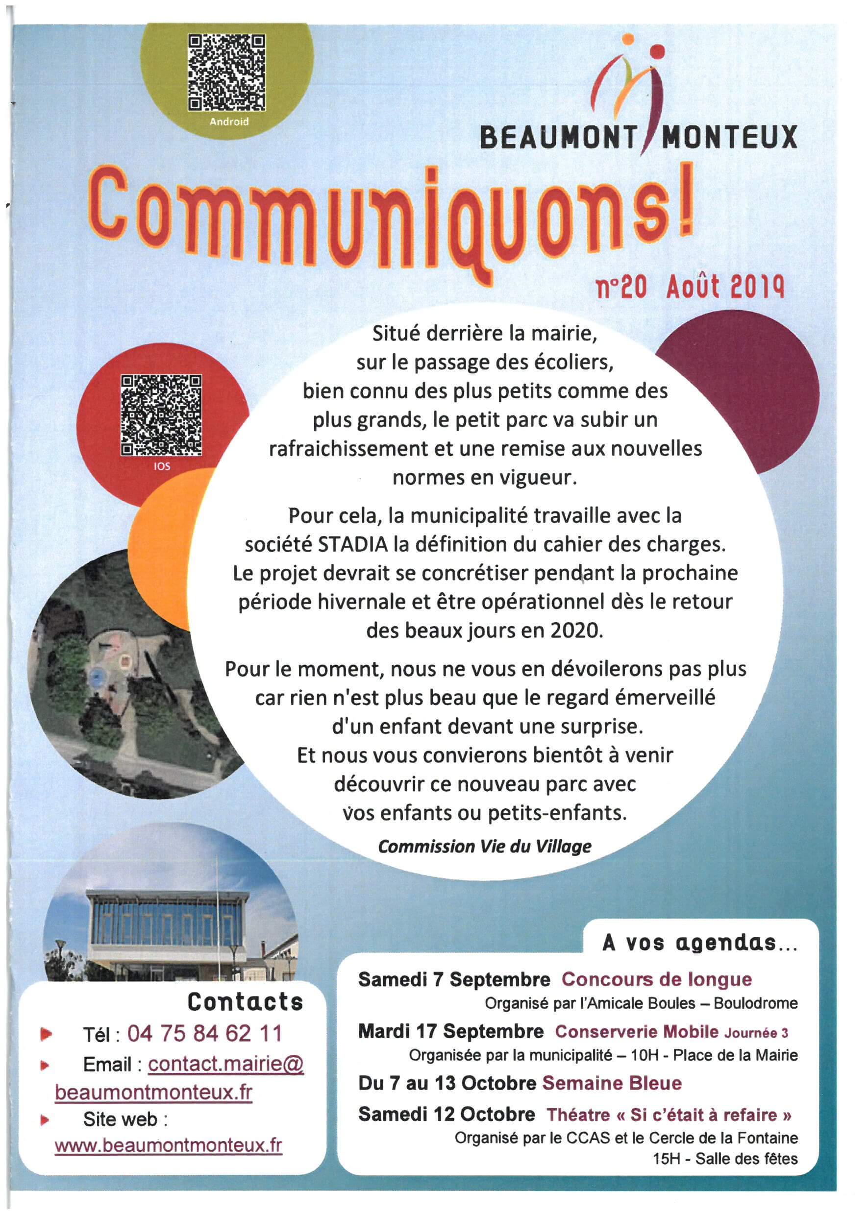 Couverture Beaumont Mag : Communiquons N°20