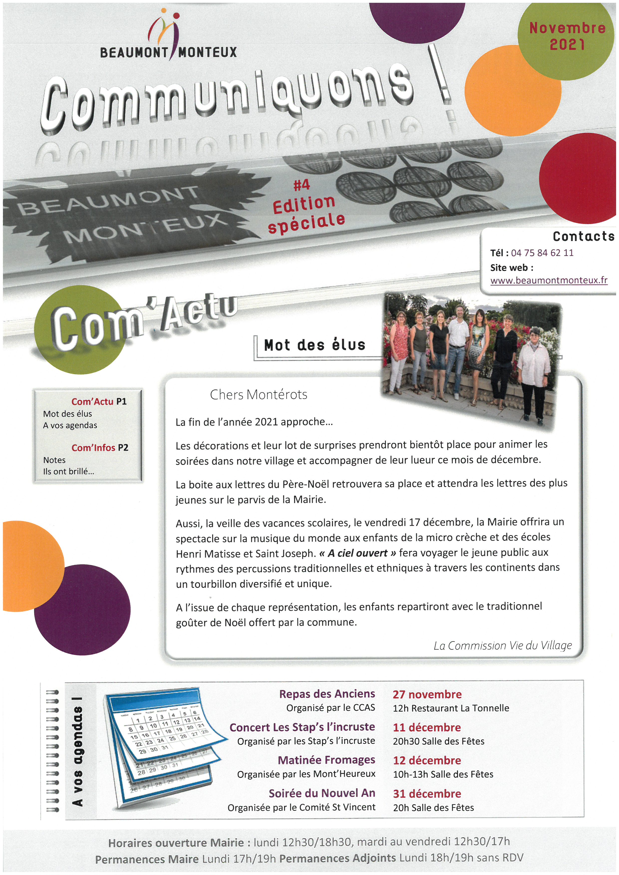 Couverture Beaumont Mag : Communiquons N°4