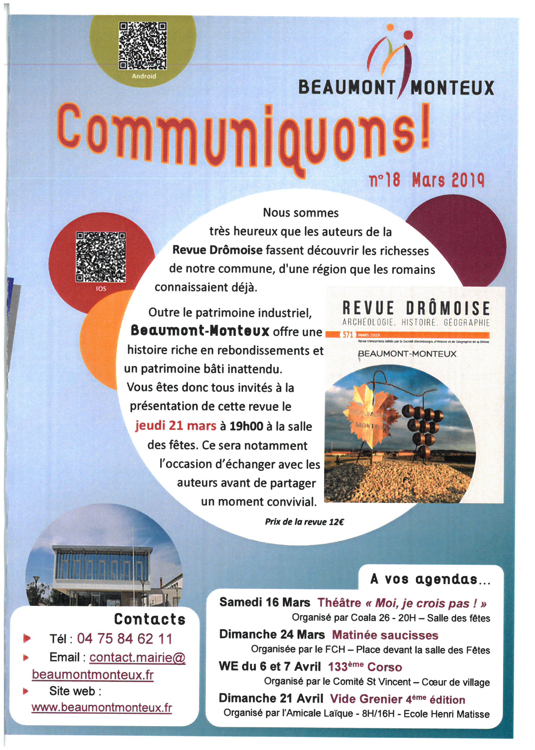 Couverture Beaumont Mag : Communiquons N°18