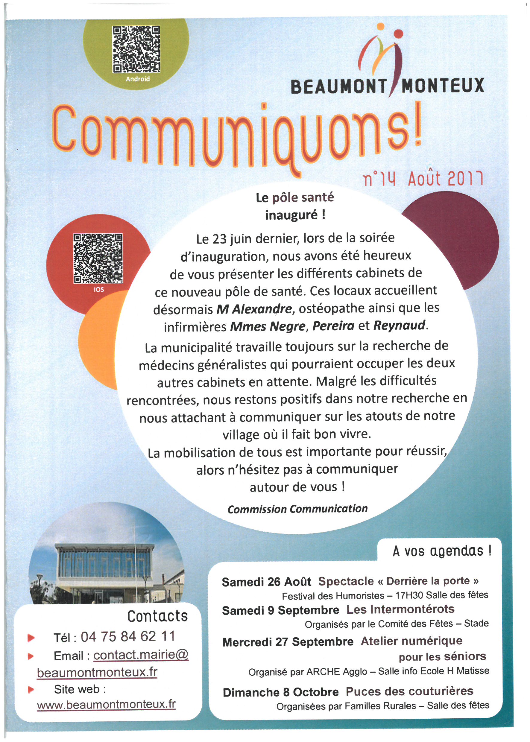 Couverture Beaumont Mag : Communiquons N°14