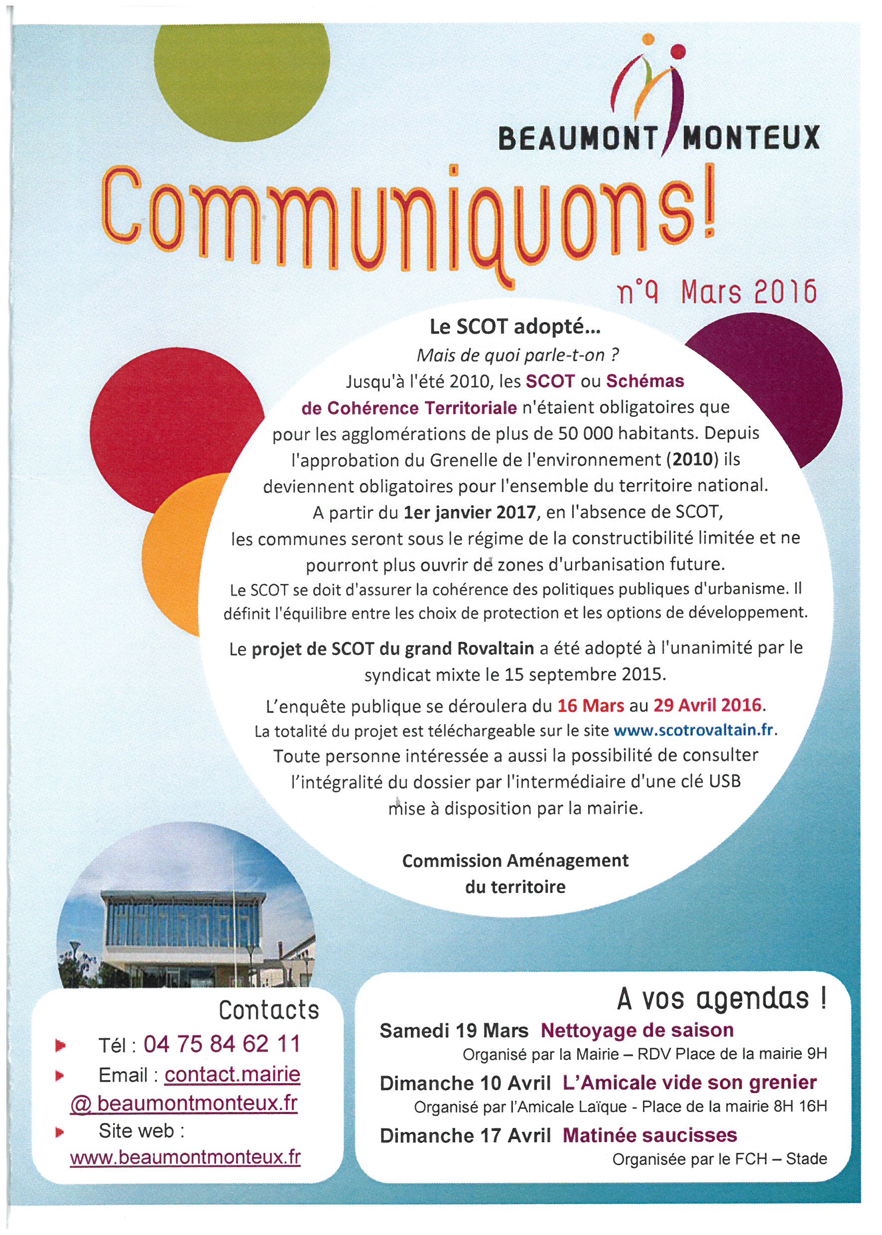 Communiquons N°9